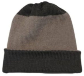 BEANIE GRIS/ARENA, doble vista