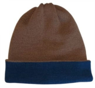 BEANIE AZUL/VERDE/GRIS/CAFE, doble vista