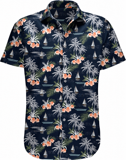 CAMISA HAWAIANA BOAT