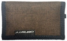 Cargar imagen en el visor de la galería, CARTERA LONA CHOCOLATE
