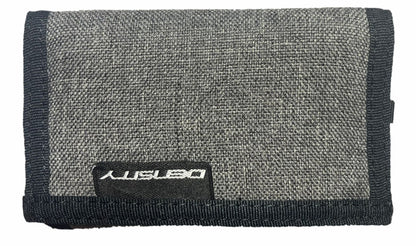 CARTERA LONA GRIS