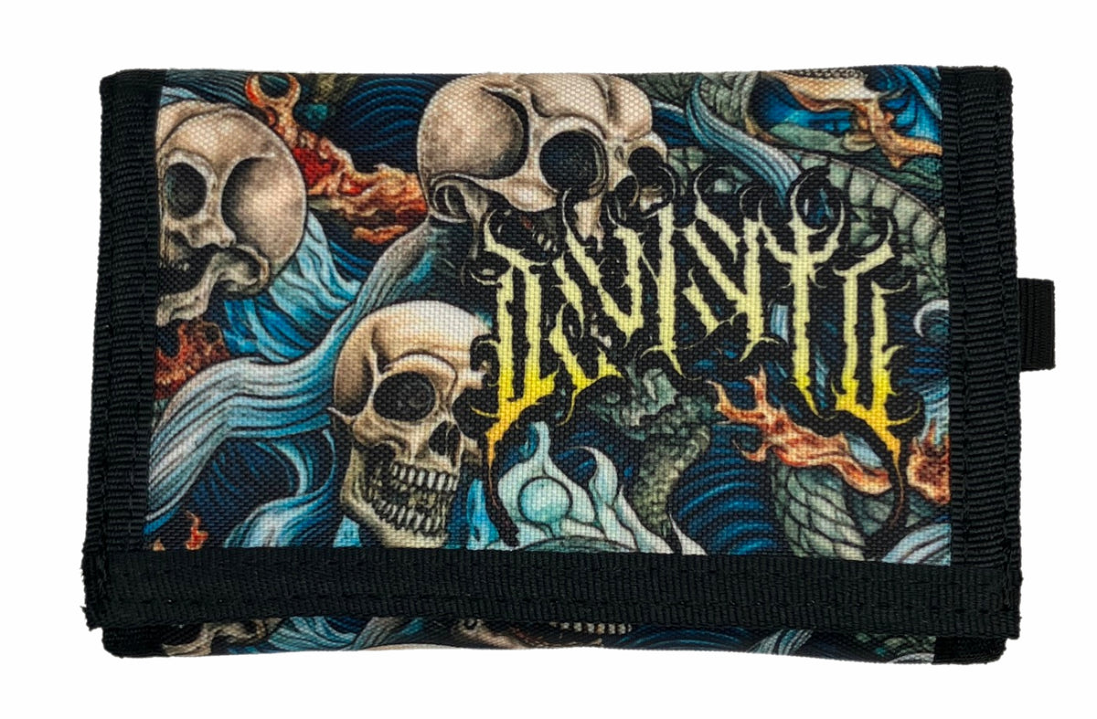 CARTERA SKULL WAVE