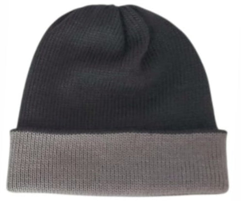 BEANIE GRIS/ARENA, doble vista