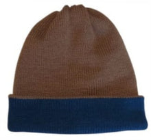 Cargar imagen en el visor de la galería, BEANIE AZUL/VERDE/GRIS/CAFE, doble vista
