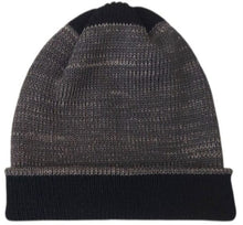 Cargar imagen en el visor de la galería, BEANIE GRIS/NEGRO, doble vista
