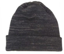 Cargar imagen en el visor de la galería, BEANIE GRIS/NEGRO, doble vista
