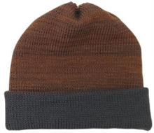 Cargar imagen en el visor de la galería, BEANIE GRIS/CAFE, doble vista
