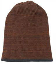 Cargar imagen en el visor de la galería, BEANIE GRIS/CAFE, doble vista
